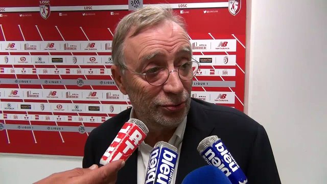 Ligue 1 Lille - AS Monaco: réactions d'après match de Michel Seydoux