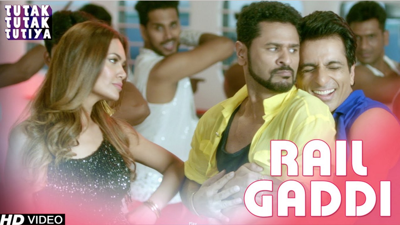 Rail Gaddi Video Song - Sonu Sood, Prabhudeva, Esha Gupta - Tutak Tutak Tutiya