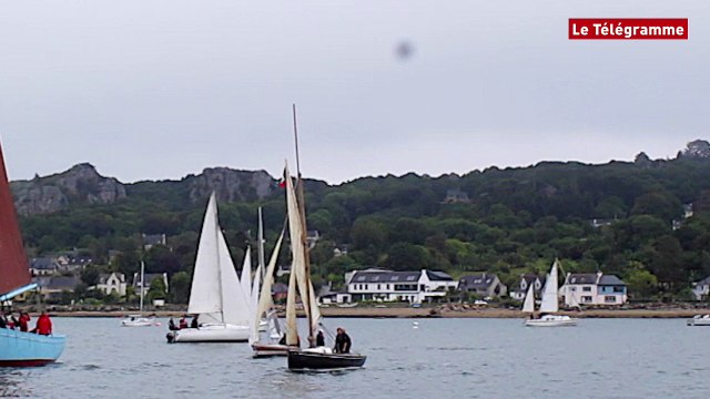Relecq-Kerhuon (29). Toutes Voiles Kerhorres : impressionnant spectable de voiliers