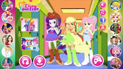 Equestria Girls Back To School 2 - Girl Game Walkthrough - Video Games for Kids
