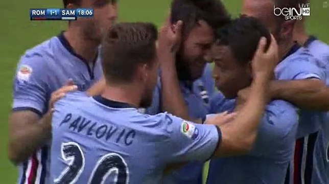 Luis Muriel Goal HD - AS Roma 1-1 Sampdoria 11.09.2016