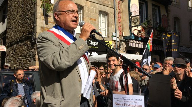 Extraction de sable à Lannion