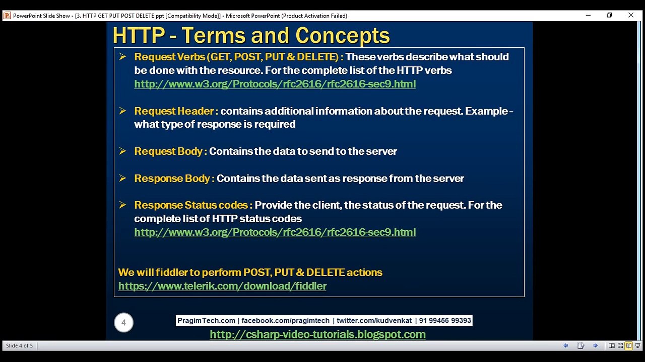HTTP GET PUT POST DELETE