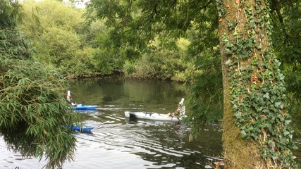 La descente franchit la ligne d'arrivée