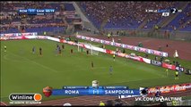 Fabio Quagliarella Goal HD - AS Roma 1 - 2 Sampdoria 11.09.2016 HD