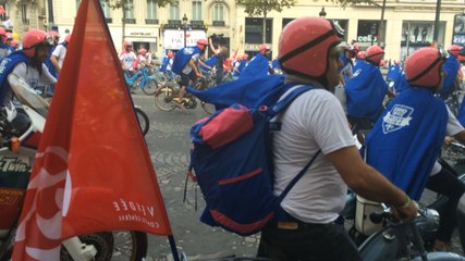 Les Meules bleues sur les champs Élysée