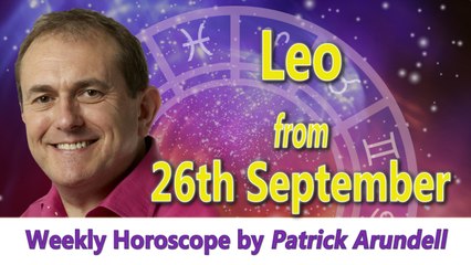 Leo Weekly Horoscope from 26th September 2016