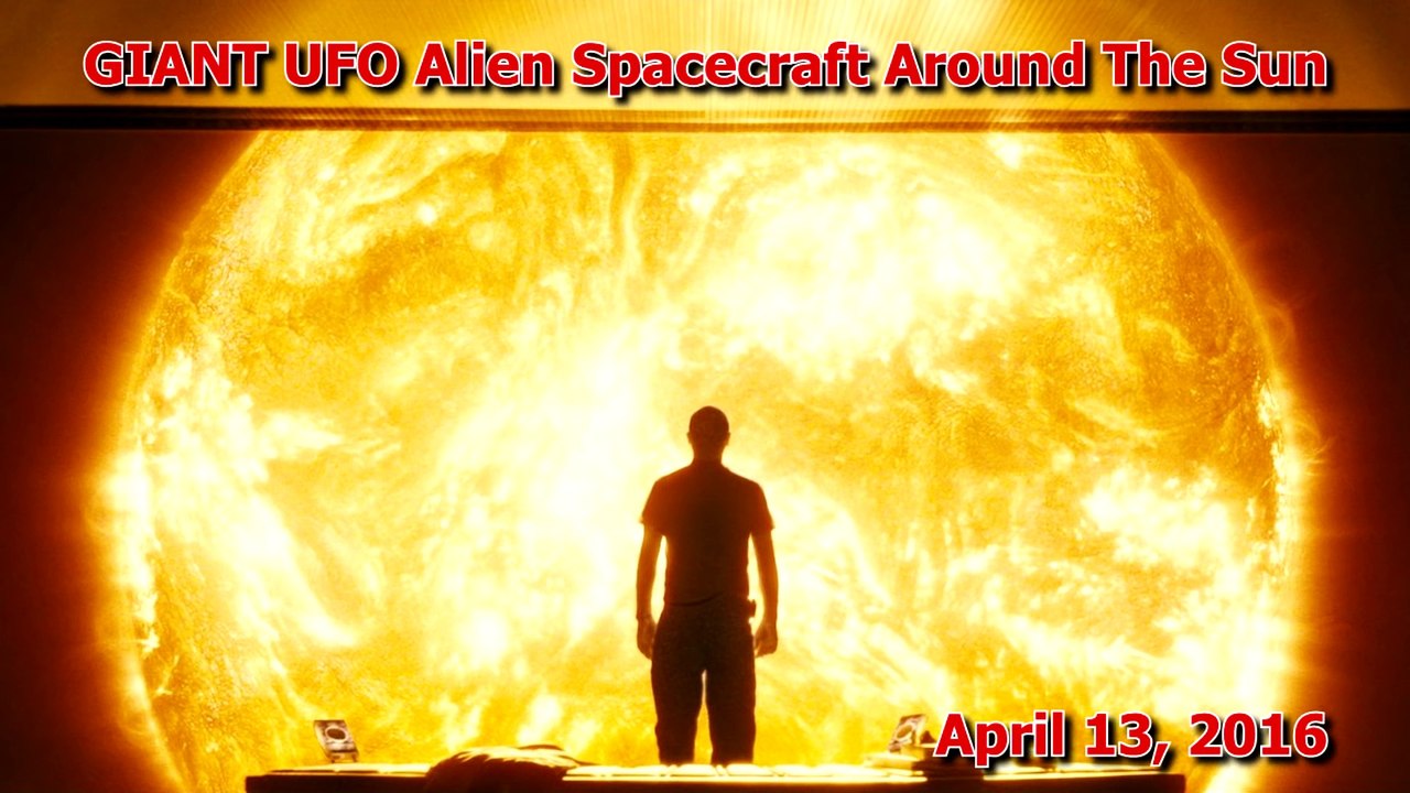 Bizarre UFO Anomalies Near The Sun, April 13, 2016