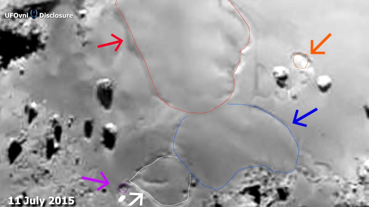 Bizarre! Something strange is happening on the surface of 67P Tchourioumov-Guérassimenko Rosetta
