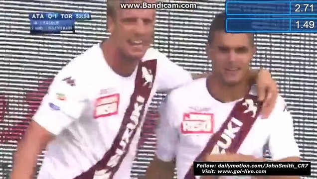 Iago Falque Goal HD - Atalanta 0-1 Torino - Italy - Serie A 11.09.2016 HD