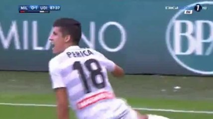 Stipe Perica Goal HD - AC Milan 0-1 Udinese 11.09.2016 HD