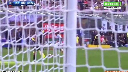 Stipe Perica Goal - AC Milan 0-1 Udinese 11.09.2016