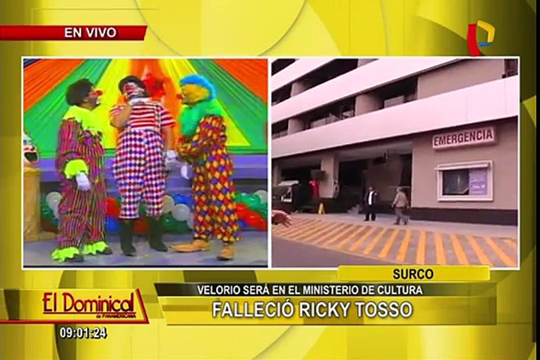 Adiós a Ricky Tosso: Sus restos serán velados en el Ministerio de Cultura