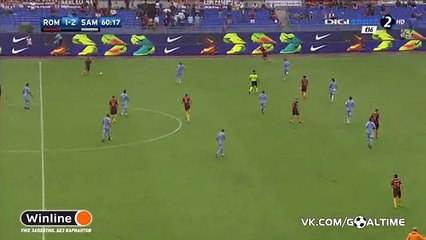 Edin Dzeko Goal HD - AS Roma 2-2 Sampdoria - Italy - Serie A 11.09.2016 HD