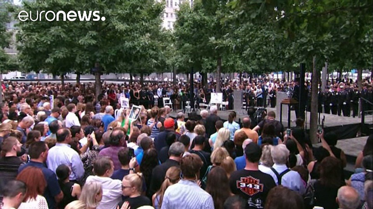 15. Jahrestag von 9/11: Amerikaner gedenken der Opfer