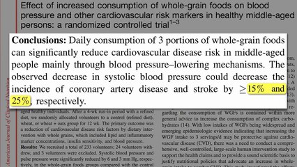 Whole Grains May Work As Well As Drugs