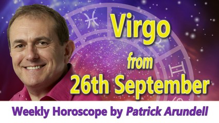 Virgo Weekly Horoscope from 26th September 2016