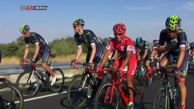 Nairo celebra su victoria / Quintana is smiling in front of the pack - Etapa / Stage 21 (Las Rozas / Madrid) - La Vuelta a España 2016