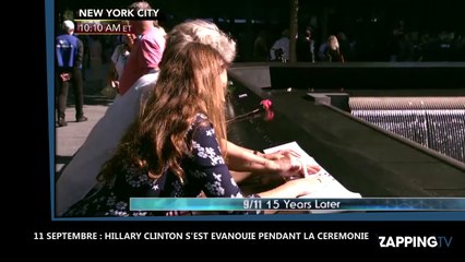 11 septembre : Hillary Clinton prise d'un malaise en plein milieu de la commémoration (vidéo)