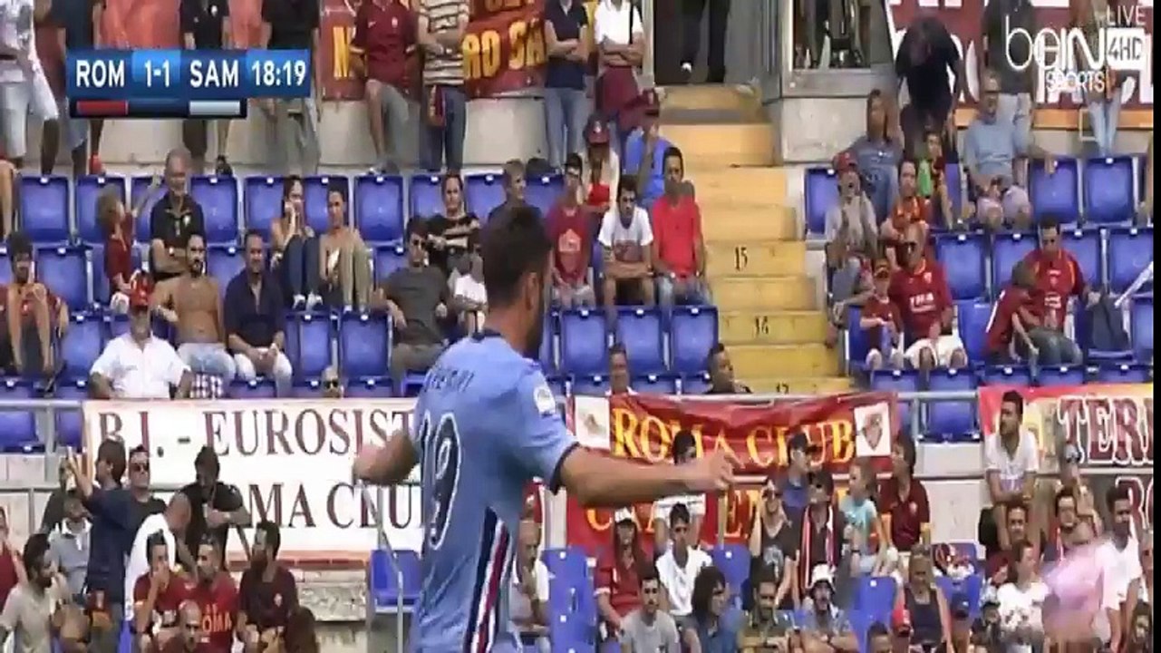 AS Roma vs Sampdoria 3-2 Highlights -  11.09. 2016