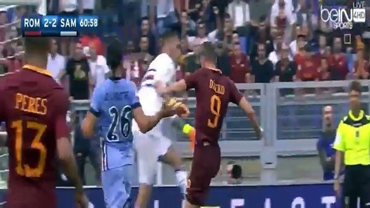 AS Roma vs Sampdoria 3-2