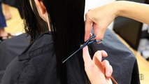 Haircut trend 2016 - GKhair- How to create a Lob Hair cut- Educational