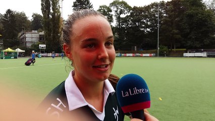 Joanne Peeters, venue du championnat allemand, apprécie le hockey belge