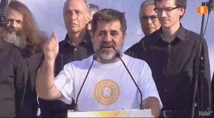 Jordi Sànchez: 'No dubteu a posar les urnes'
