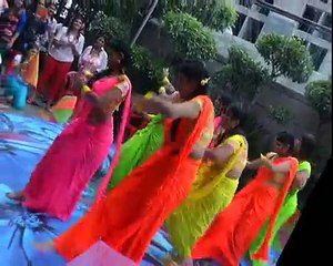 Cute Girls Dancing In Rain