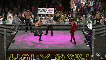 WWE 2K16 disciples apocalypse v joker/carnage