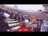 Aficion de Tigres invade el estadio de Morelia