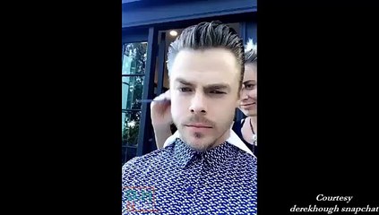 Derek and Julianne Hough attend the Dizzy Feet Gala (Full video) - September 10, 2016