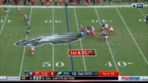 Terrelle Pryor With Awesome 44 Yard Reception vs Philadelphia Eagles!