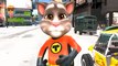 Говорящий Кот Том Мультик Игра про Машинки  Детские Песни  потешки для малышей #Мультики