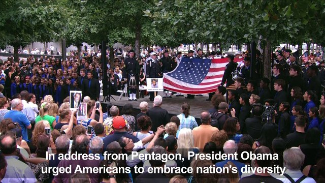 USA commemorates victims of 9/11 attacks on 15th anniversary