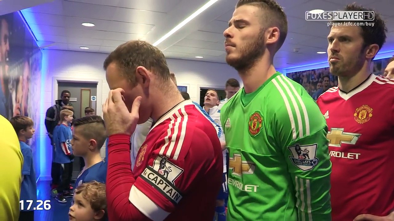 TUNNEL CAM | Leicester City vs Manchester Unite...