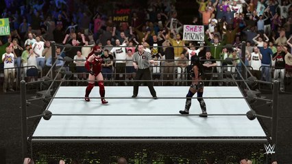 WWE 2K16 skarlet v naomi