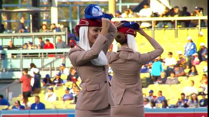 Emirates steals the show with the Los Angeles Dodgers   Baseball   Emirates