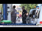 عيد اضحى   طوابير و تدافع على محطات الوقود
