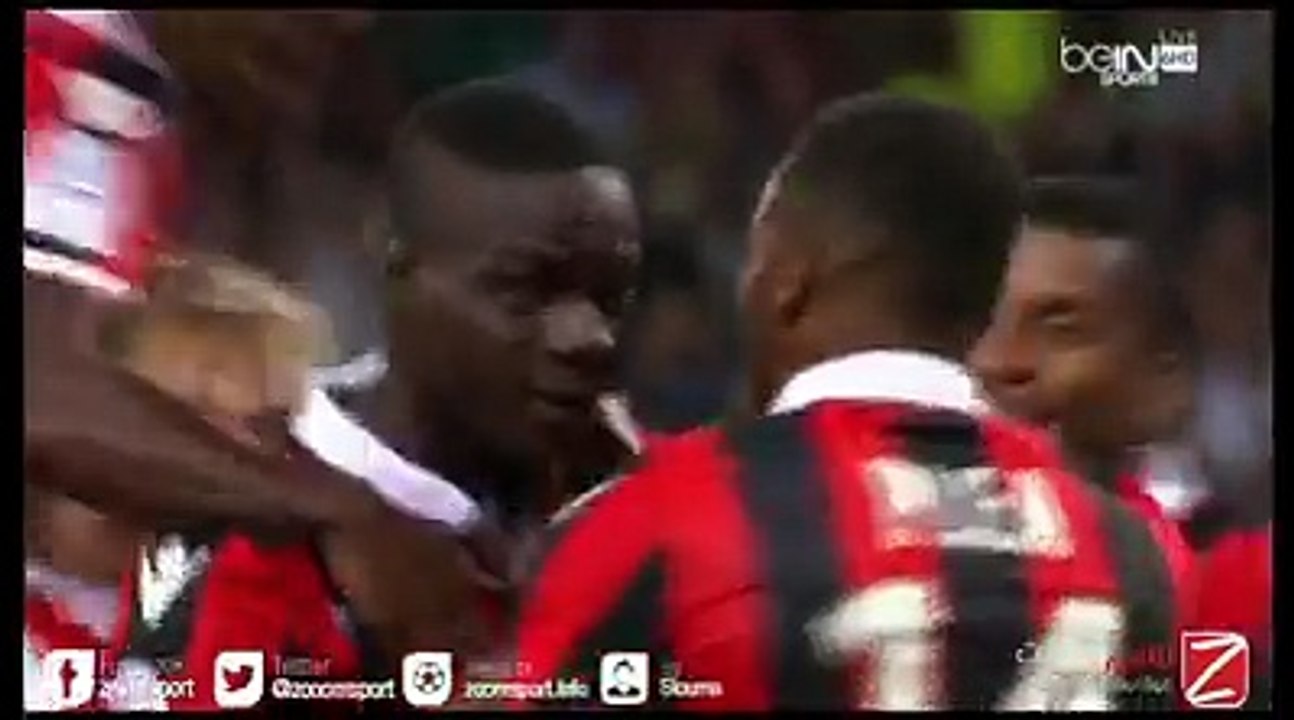 Nice 1 - 0 Marseille # Balotelli (Penalty)