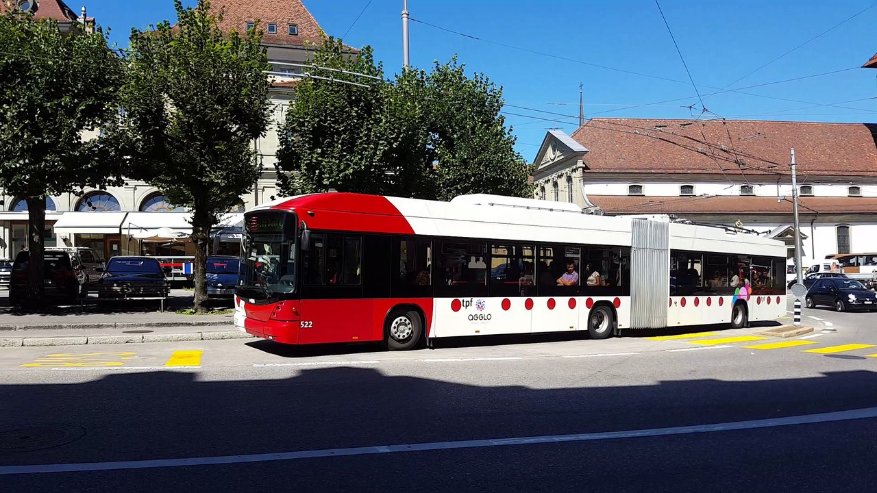 Trolleybus Fribourg (Suisse)