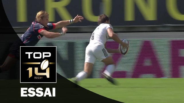 TOP 14 ‐ Essai Benjamin LAPEYRE (CAB) – Grenoble-Brive – J4 – Saison 2016/2017