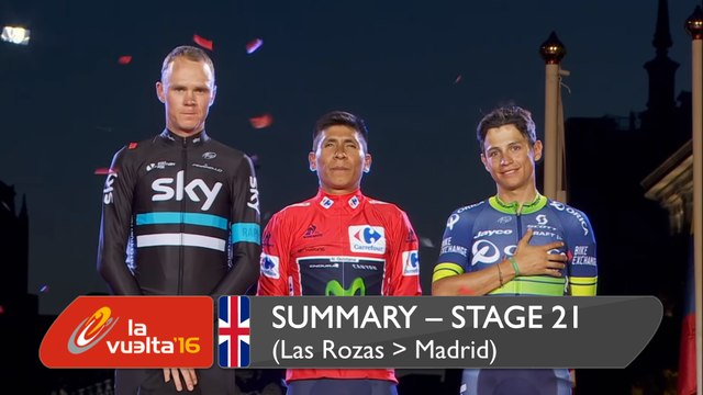 Summary - Stage 21 (Las Rozas / Madrid) - La Vuelta a España 2016