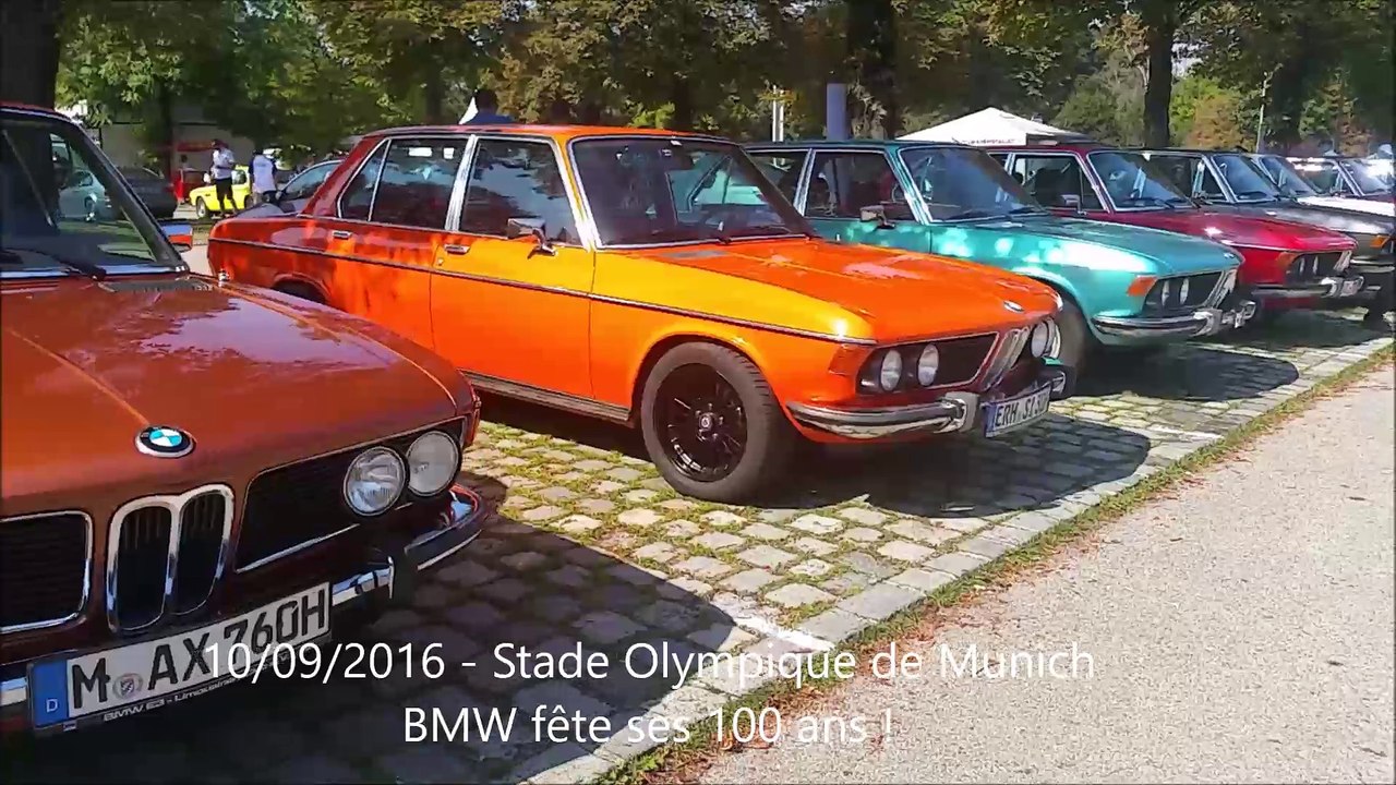 Sharkland TV - BMW E3 et Z8 - 100 ans de BMW - Munich 10/09/2016