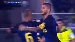 Mauro Icardi Goal HD - Pescara 1-1 Inter Milan 11.09.2016 HD
