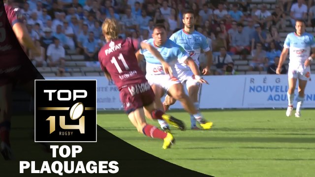TOP Plaquages de la J4 – TOP 14 – Saison 2016-2017