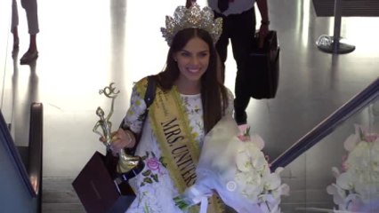 Mrs Universe 2016" Birincisi Olga Torner Kiev'de