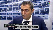 Valverde tras Deportivo - Athletic woodyathletic.net 11-9-2016
