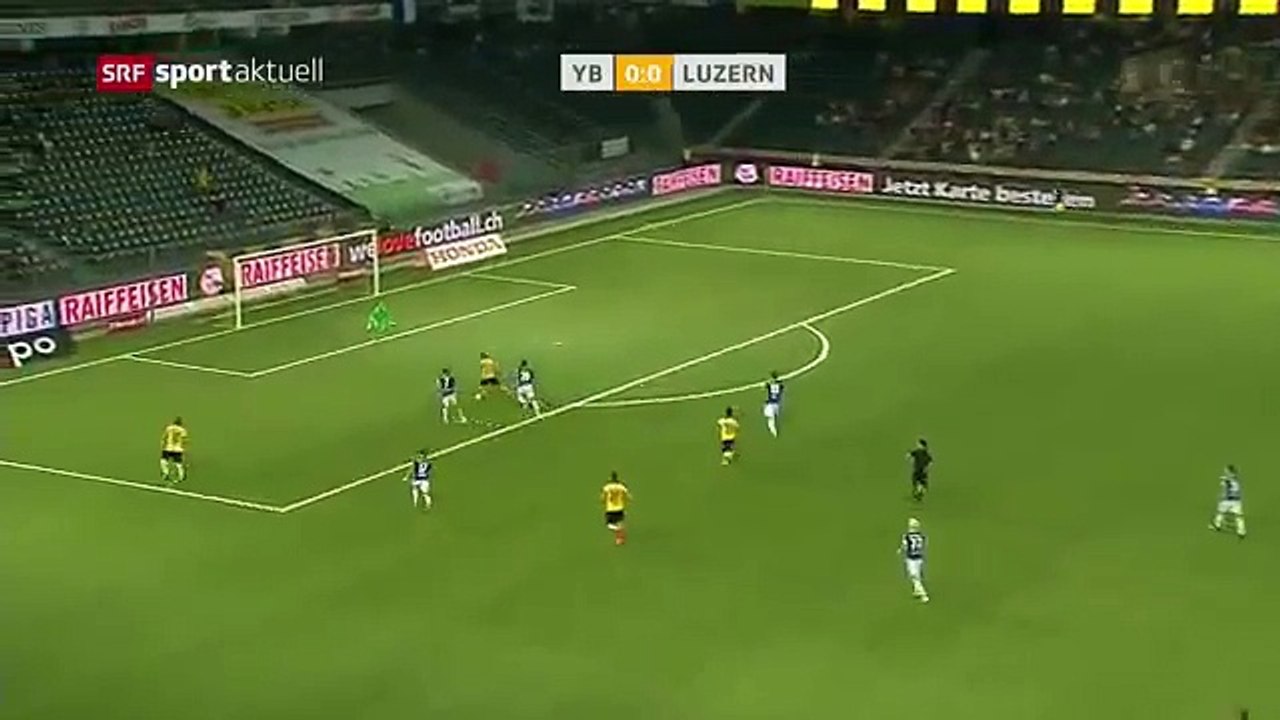 Young Boys 1:0 Luzern (Swiss Super League 7. Runde 2016/2017 11.September 2016)