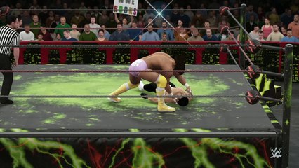 WWE 2K16 randy savage v bruce the dragon lee